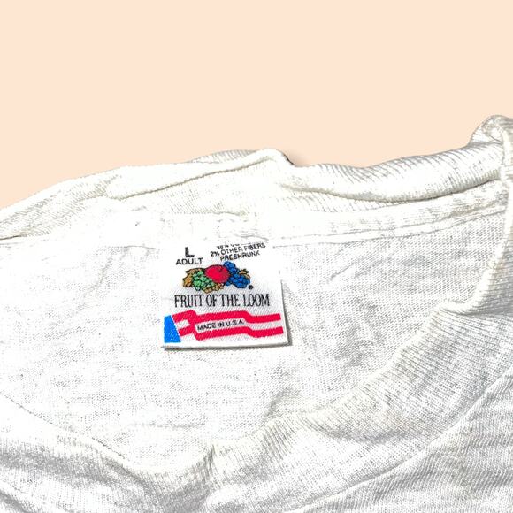 vintage Tenafly fire dept size large 21x29 single stitch - Picture 4 of 4